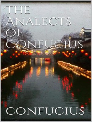 cover image of The Analects of Confucius